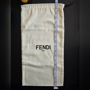 Fendi Roma Cream Dust Bag